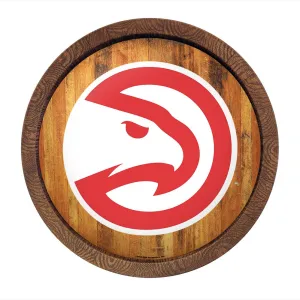 Atlanta Hawks: "Faux" Barrel Top Sign