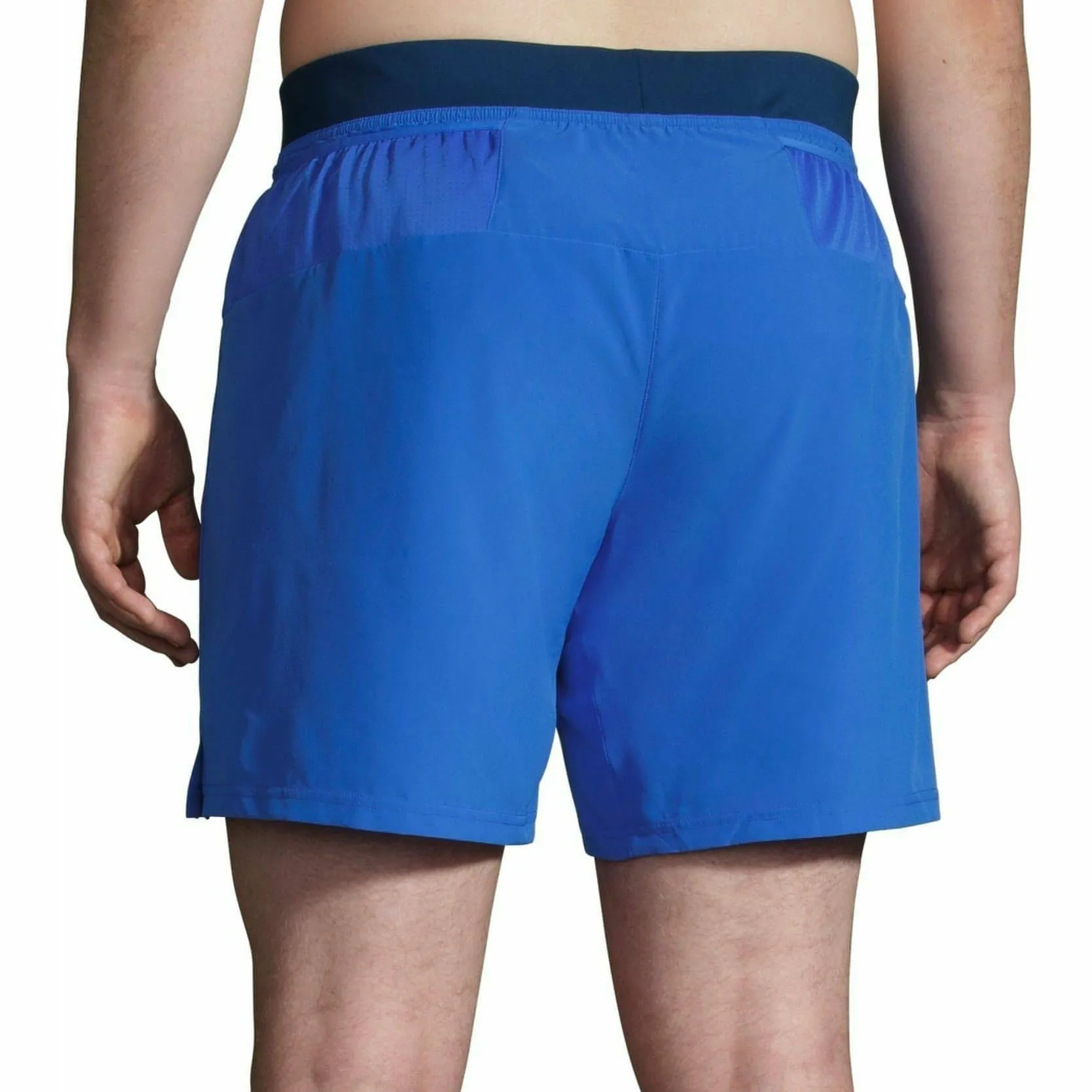 Brooks Sherpa 7 Inch Mens 2 In 1 Running Shorts - Blue