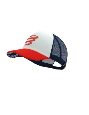 Compressport Unisex's Trucker Cap - Sugar/Blues