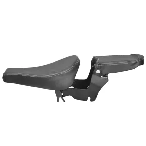 Custom Folding Seat Full Low Black For Royal Enfield Classics,350,500,BS3,BS4,BS6.