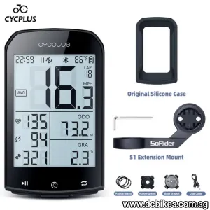 Cycplus 2.9 Inch M1 Wireless GPS Bicycle Odometer Cyclocomputer Computer Speedometer