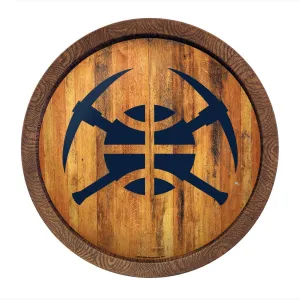 Denver Nuggets: Logo - "Faux" Barrel Top Sign