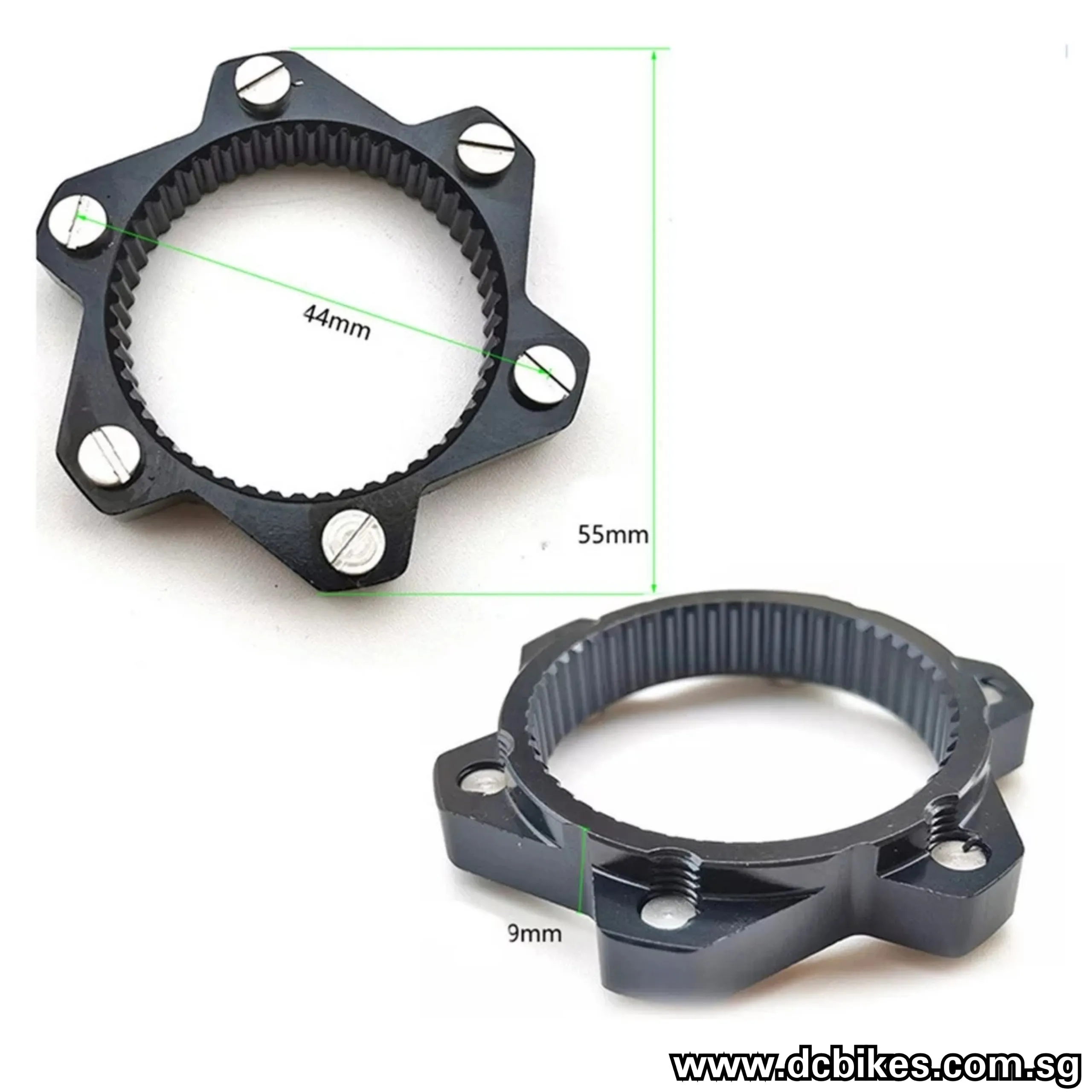 Disc Brake Centerlock To 6 Bolts Disk Rotor Adapter Conversion Kit (1 Piece) 