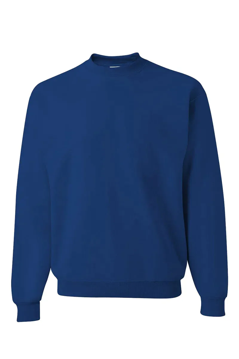Faux Sequin Peace Love Basketball Transfer Unisex NuBlend Crew Sweatshirt