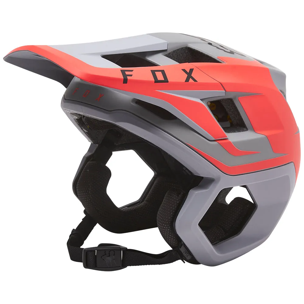 Fox Dropframe Pro Helmet Sideswipe Ce - Light Grey S