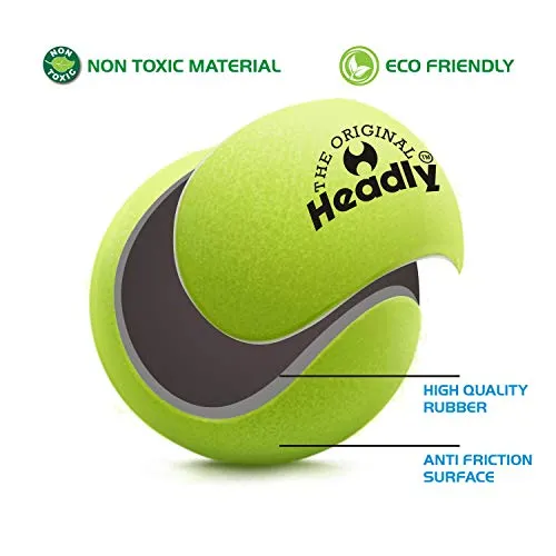 Headly Rubber Cricket Tennis Ball(Pack of 1,Light Yellow)