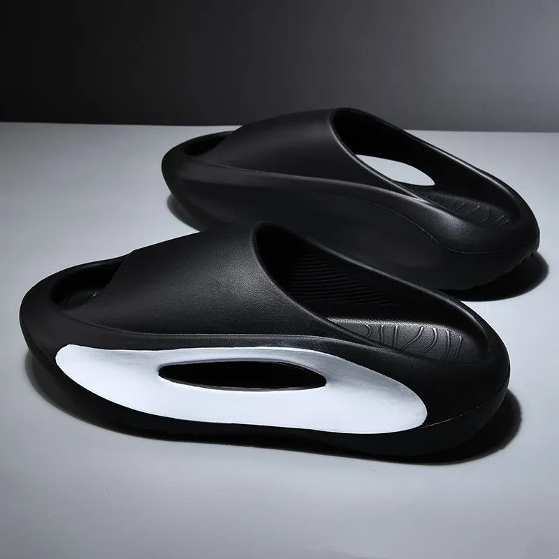 INSTOCK- Men's trendy thick bottom sports non-slip flip flops