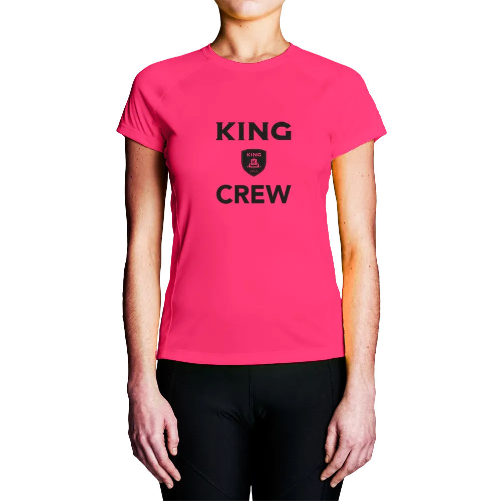 King Womens Regatta Short Sleeve Training Top (Lightweight)