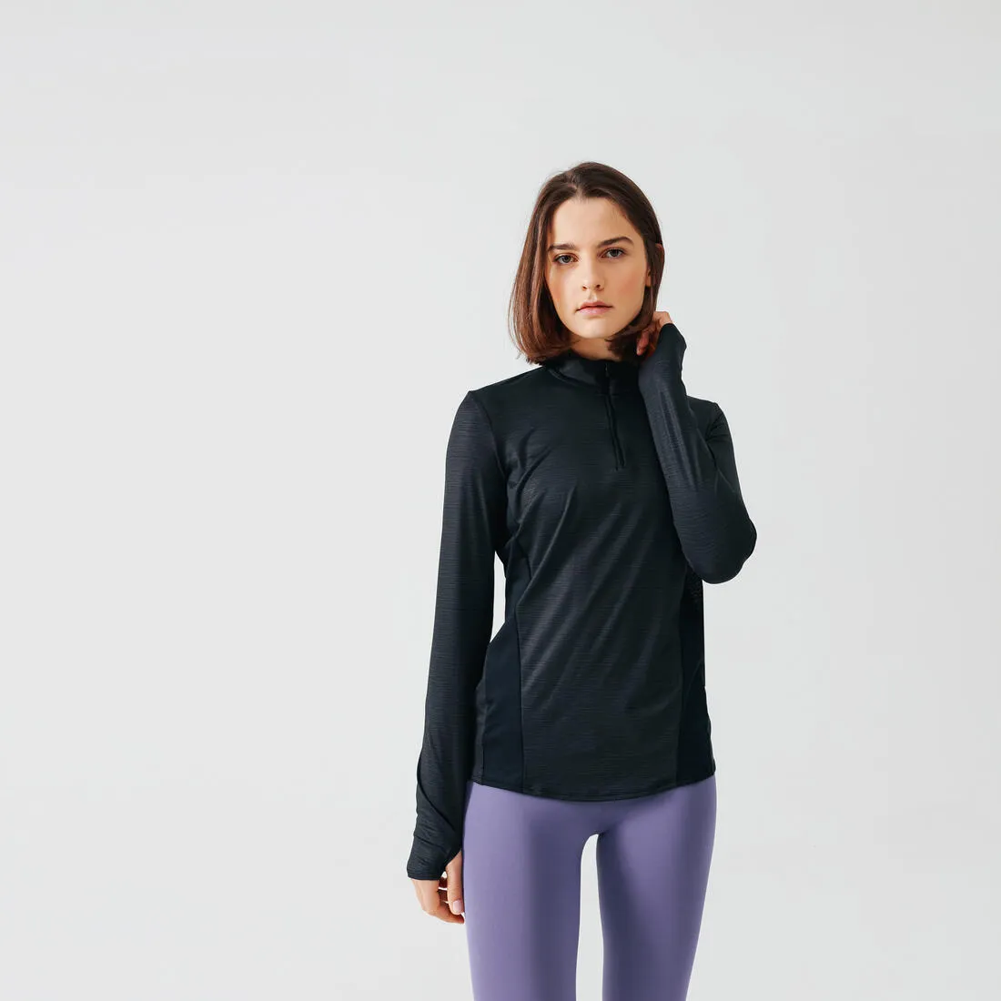 KIPRUN Run 100 Dry Women's Breathable Long-Sleeved Running T-Shirt