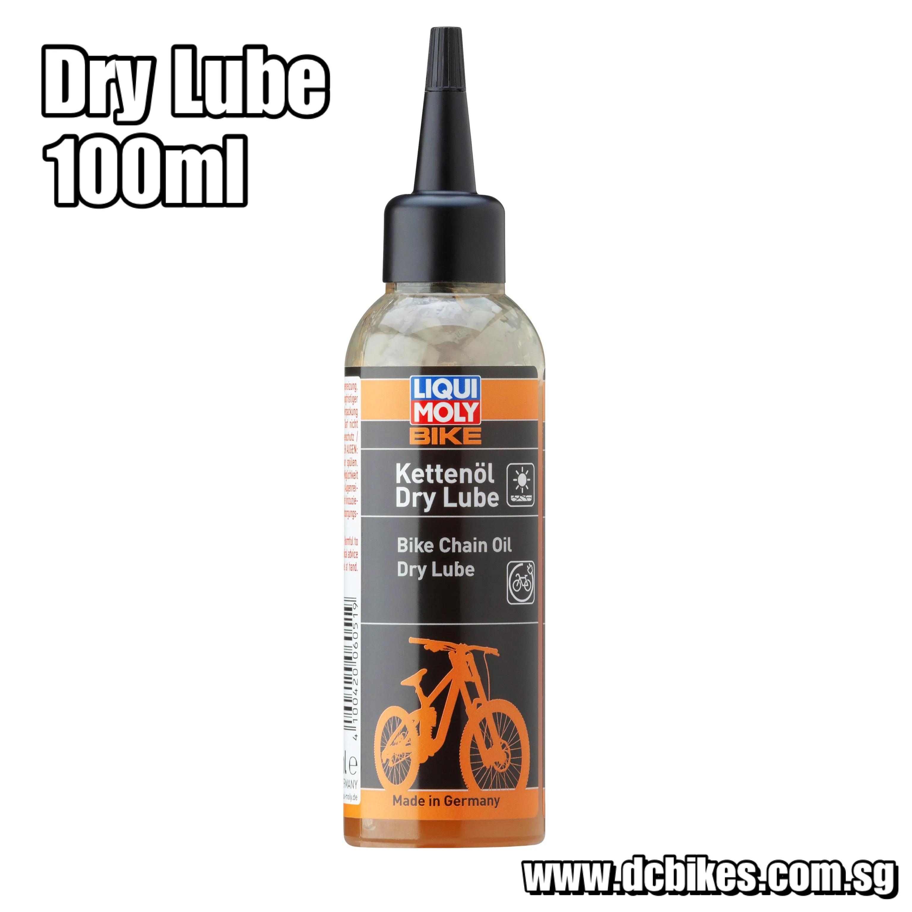 Liqui Moly Bicycle Mountain Road Bike Ebike Wet | Dry Oil Chain Lube - 100 ml