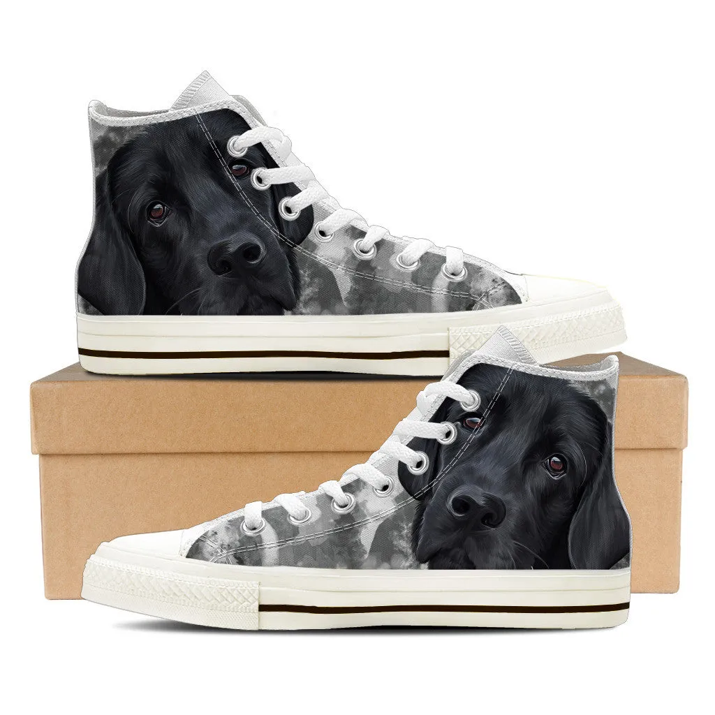 Loyal Lab Womens High Top Shoe (White)