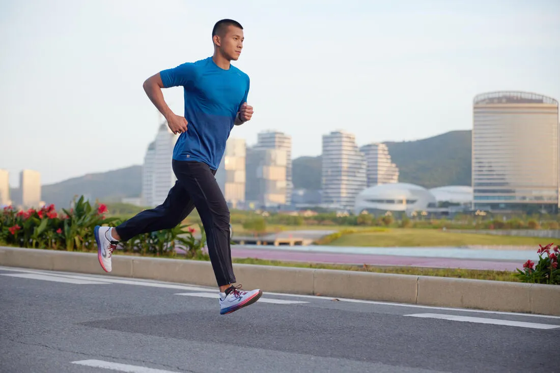 Men's Running Lightweight Trousers - KIPRUN Run 500 Light - Black