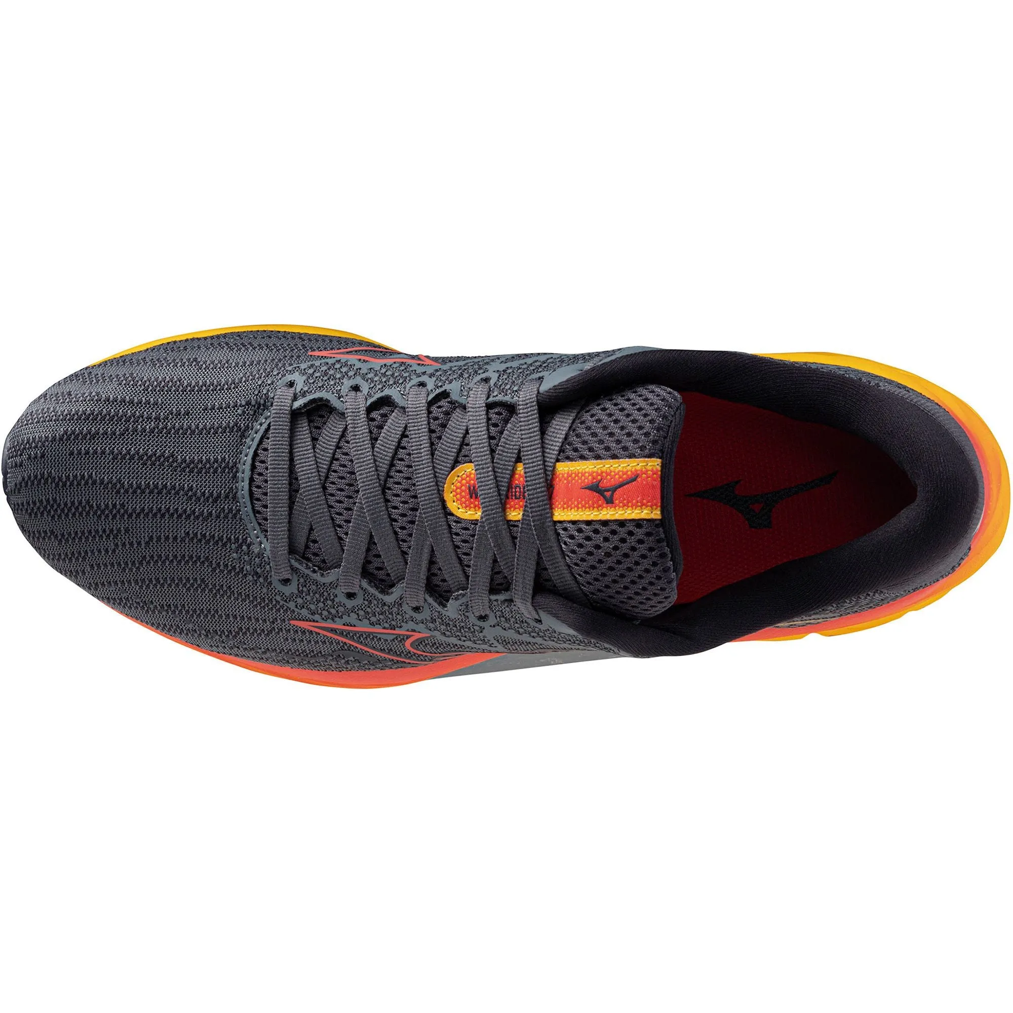 Mizuno Wave Rider 27 Mens Running Shoes - Grey