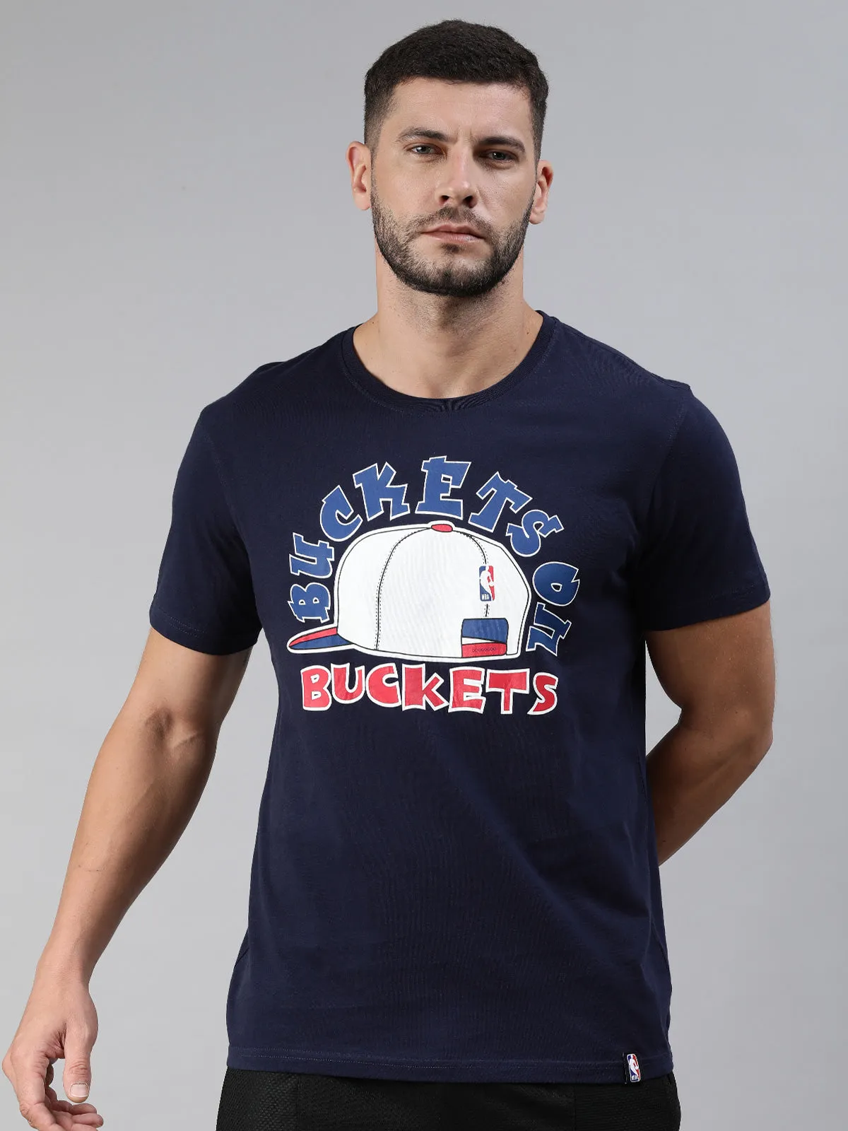 NBA: Buckets on Buckets T-Shirt - Navy