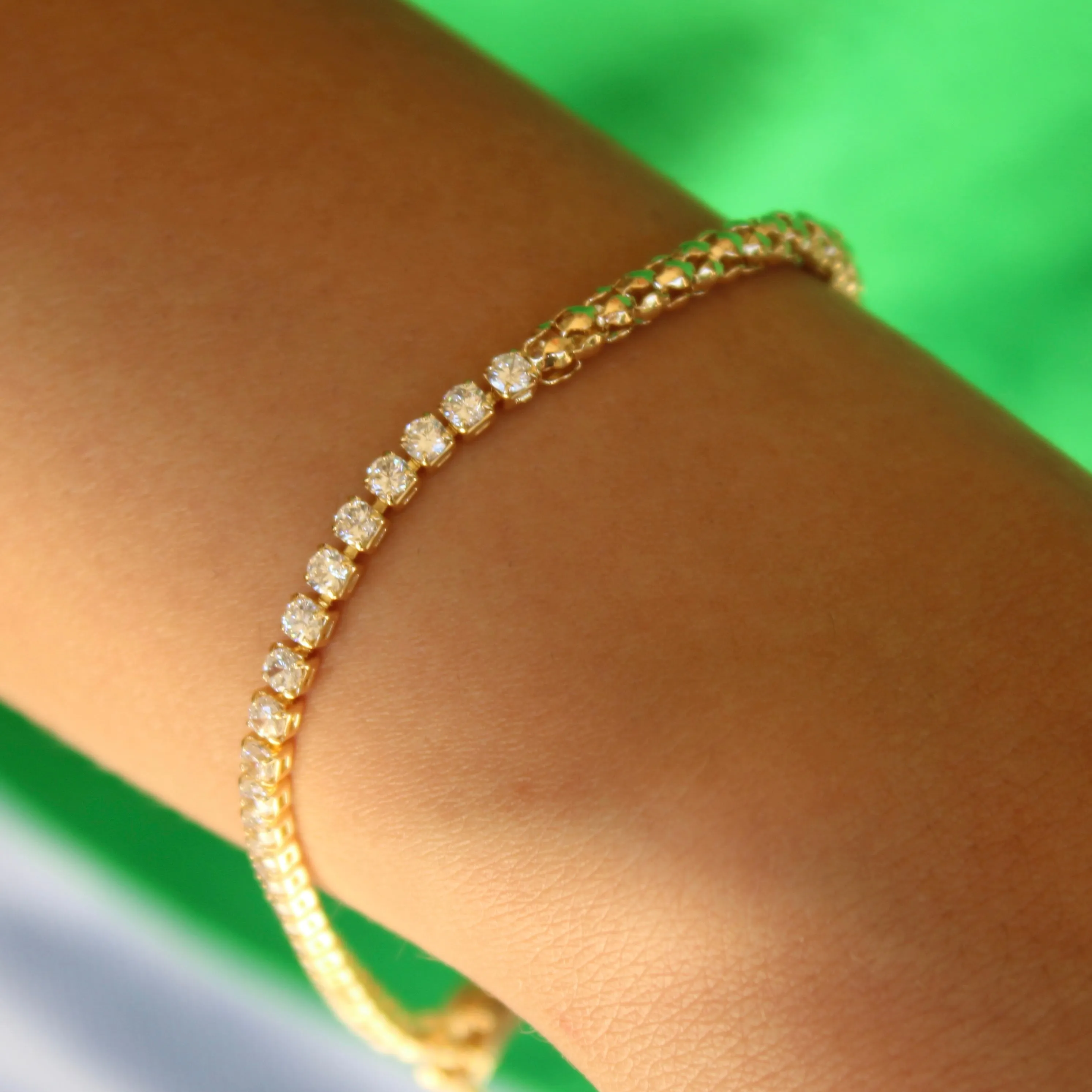 Popcorn Tennis Bracelet