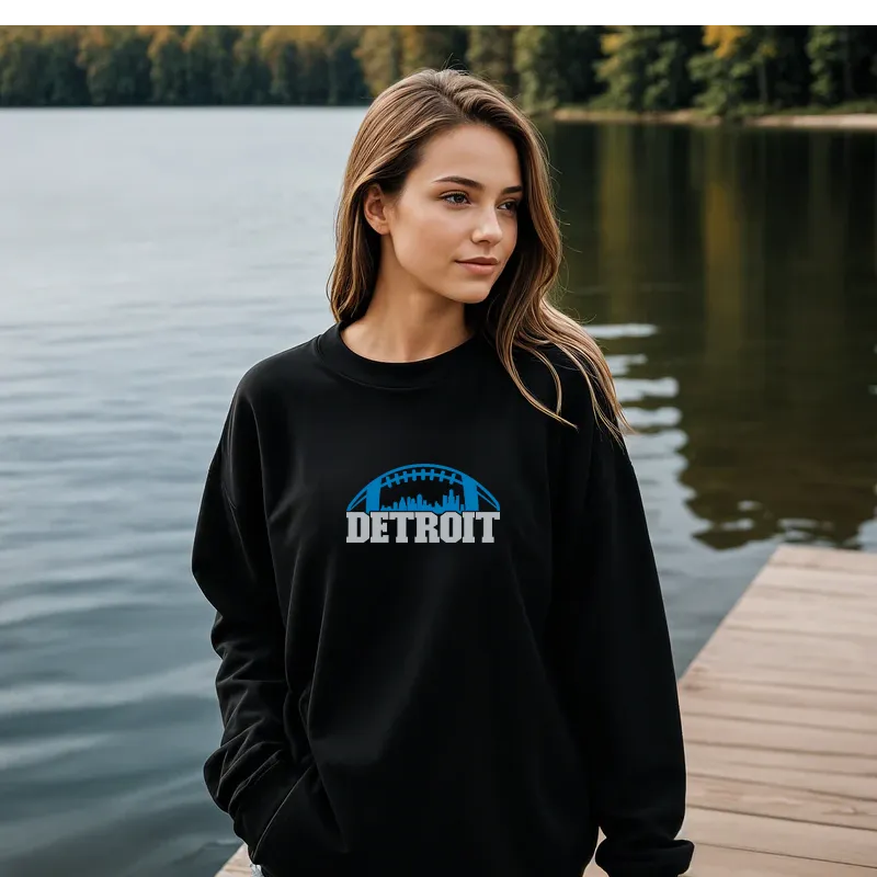 "City Of Champions" Relaxed Fit Classic Crew Unisex Sweatshirt