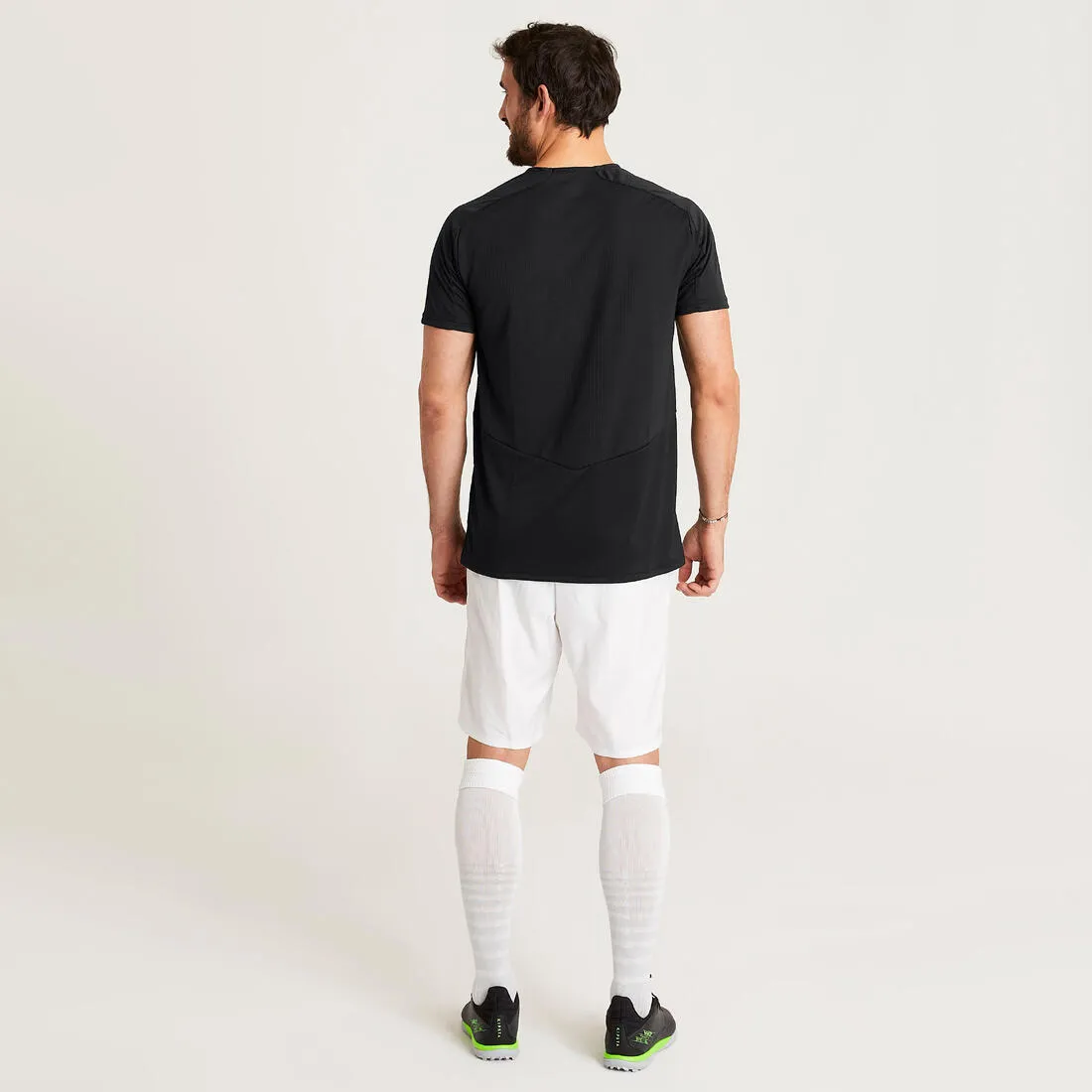 Short-Sleeved Football Shirt Viralto Ltd - Blue Grey & Neon