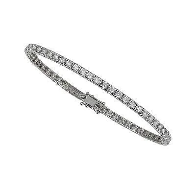 Sidalo Bracelet Tennis Gold White 18kt Diamonds 1.78CT color G Puree G VS M-5188-3