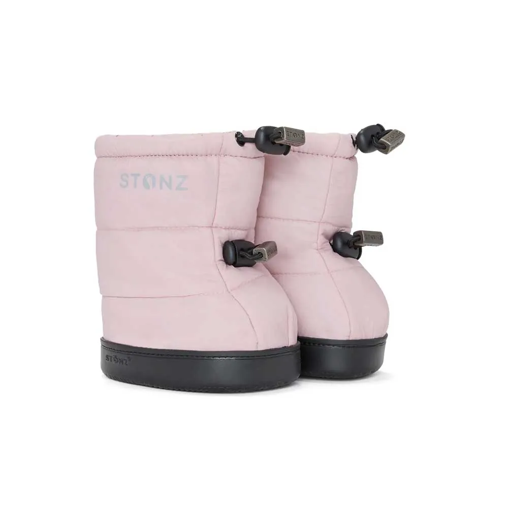 Stonz Toddler Puffer Winter Booties - Haze Pink