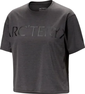 Taema Crop Word SS Women's