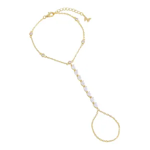 Teardrop Hand Chain