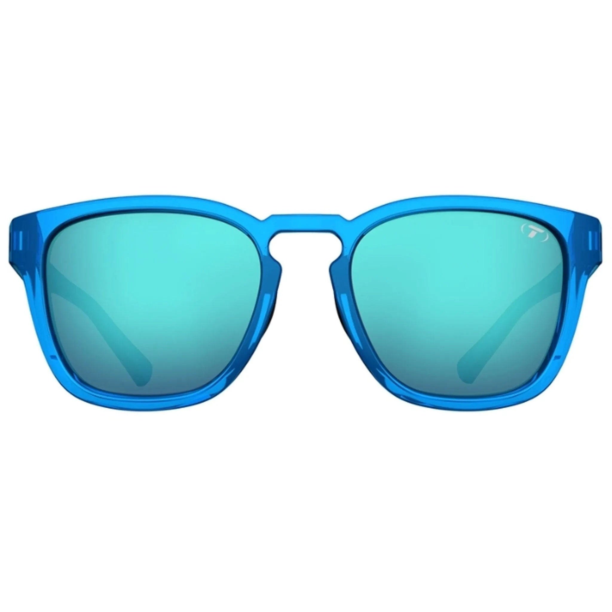 Tifosi Smirk Sunglasses Electric Blue With Sky Blue Mirror Lens