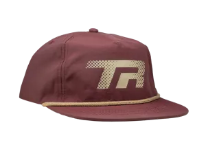 Transition Ridge Mount 5-Panel Hat Eggplant & Tan