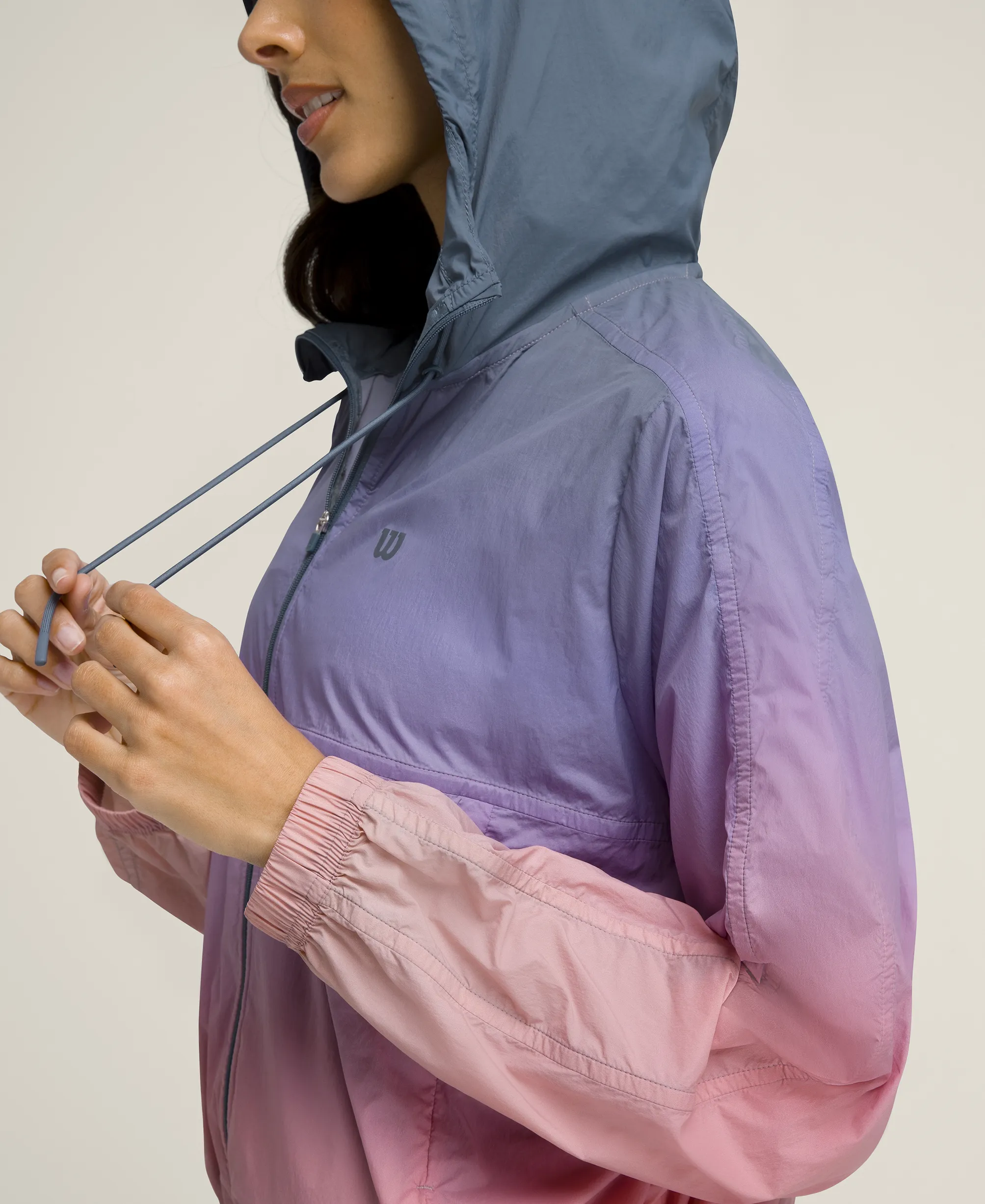 Vantage On-Court Jacket - Slate Blue Ombre