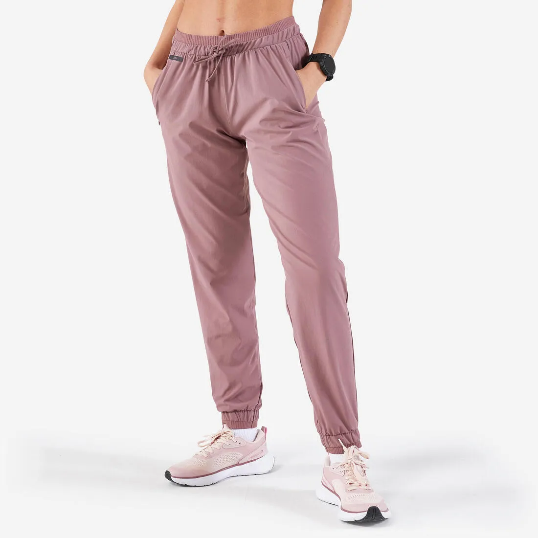 Women's Running Breathable Trousers-Kiprun Run 500 Dry